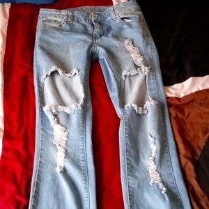 Ripped jeans